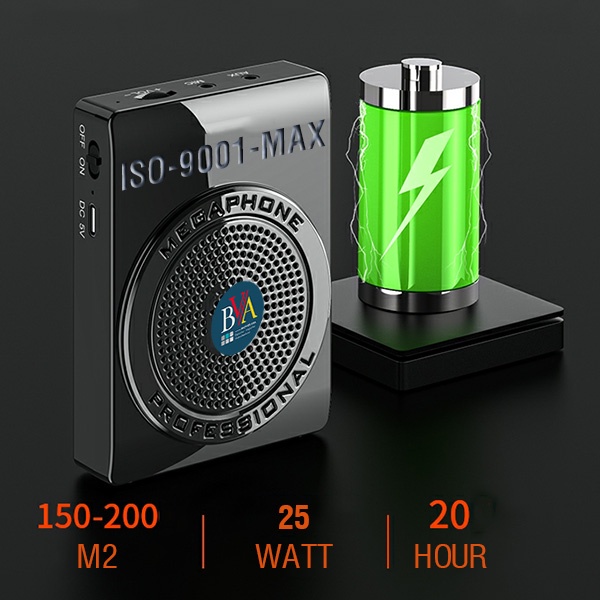 Máy trợ giảng MegaPhone S878, Loa trợ giảng siêu nhỏ nhẹ, công suất lớn 25W, Micro có dây