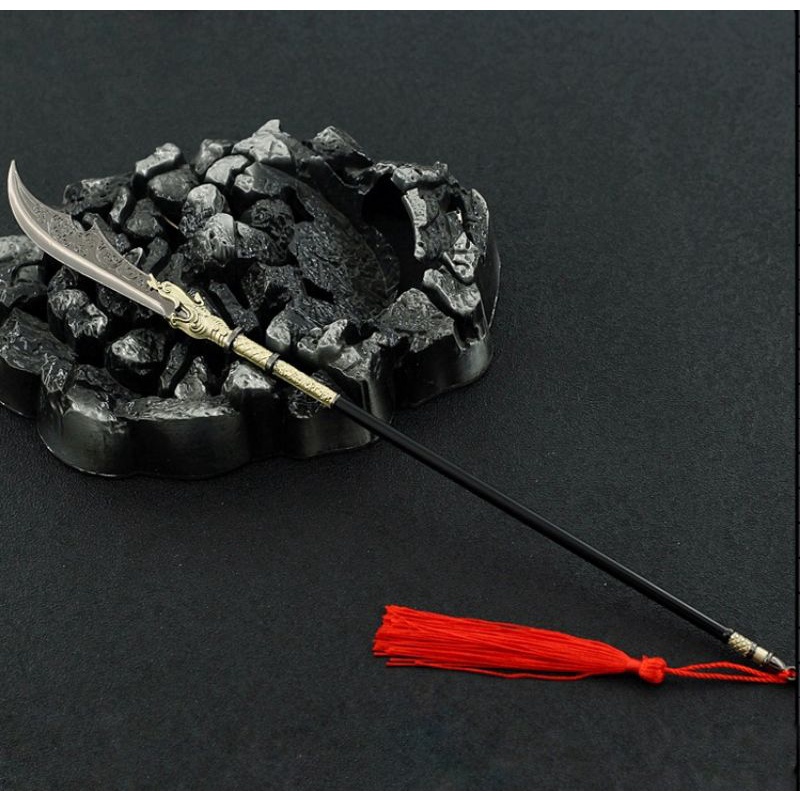 Móc Khóa Mô Hình Thanh Long Yển Nguyệt 30cm.