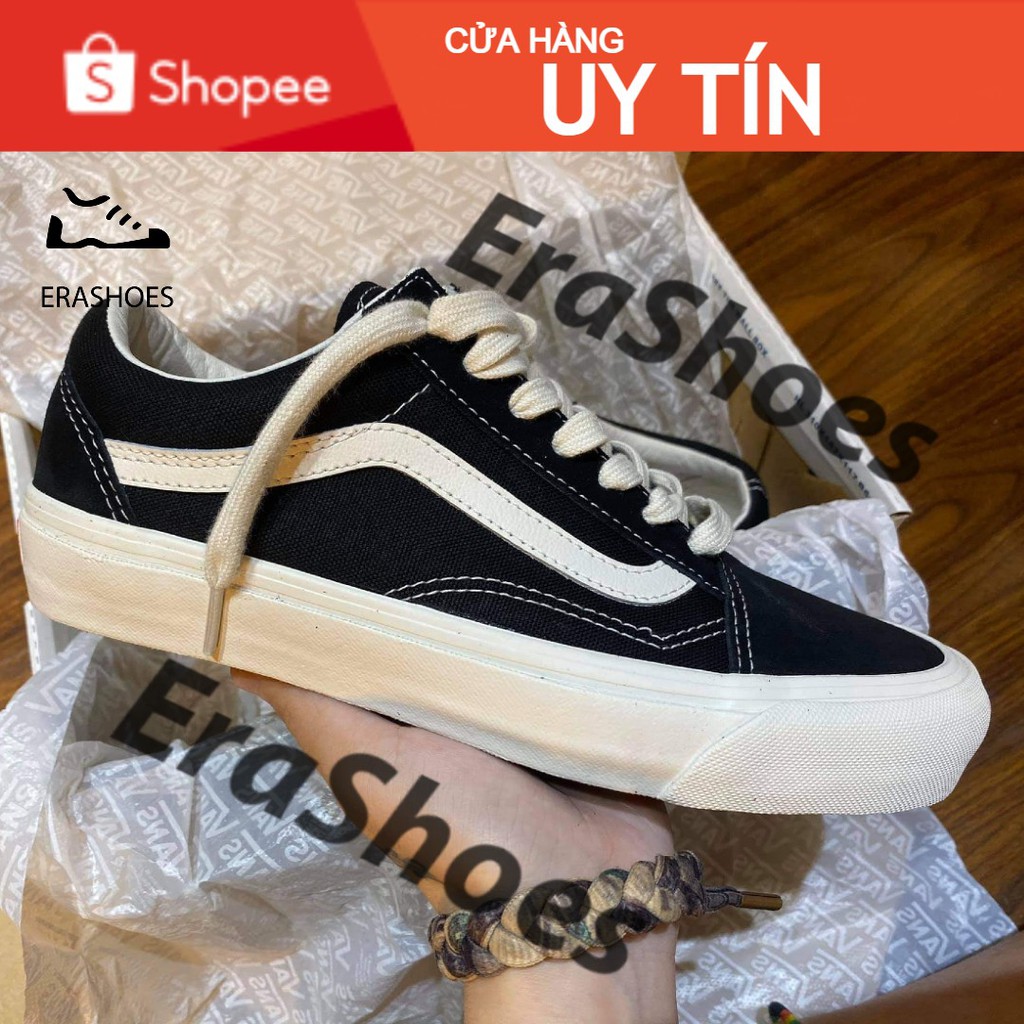 [EraShoes] Giày Vans vault old skool Bản Chuẩn 11Trung [Vault-Da lộn] ( Ảnh chụp tại Shop)