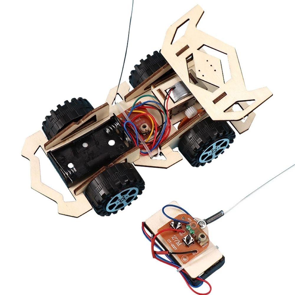 Xe Đua RC 4-CH Tự Lắp Ráp Điều Khiển Từ Xa Cho Bé