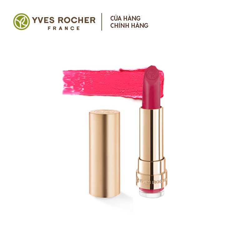 Son Lì Yves Rocher Grand Rouge Matte Lipstick 155 - Pink - 3,7g