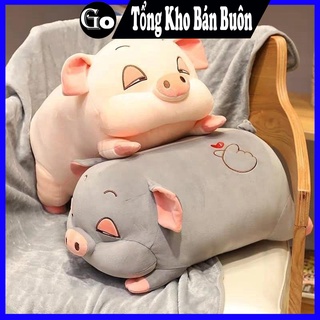 Mền gối heo 3 trong 1 kích thước mền 1*1,7m ~ gocolo