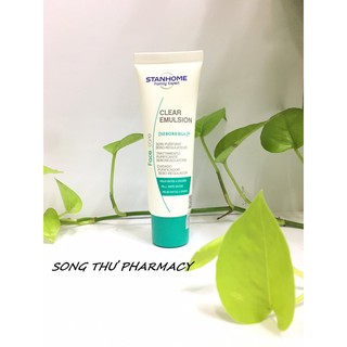 (CHÍNH HÃNG)STANHOME CLEAR EMULSION – KEM BÔI DƯỠNG ẨM, GIẢM MỤN( NHÀ THUỐC SONG THƯ)
