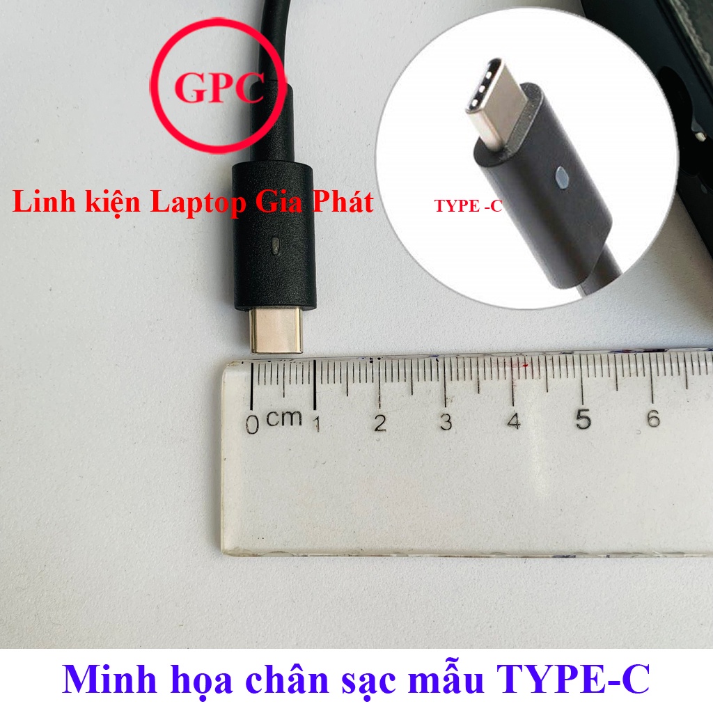 Sạc Laptop Dell Type C Output 20V - 2.25A