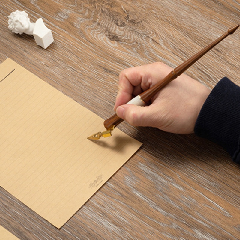 Goo Bộ Bút Viết Thư Pháp Bằng Kim Loại Có Thể Điều Chỉnh Cho Người Mới Bắt Đầu