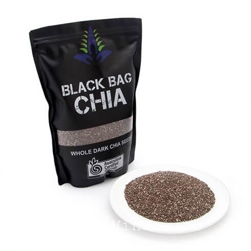 【Chính hãng- mua 2 tặng yến mạch] Gói Hạt Chia Đen - Chia Black Bag Úc Hàng Chuẩn 100%(tặng yến mạch 200gr)