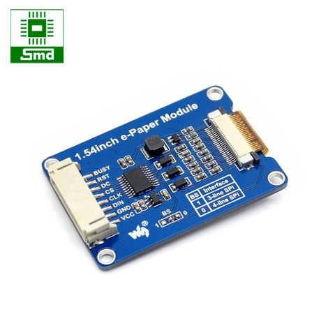 Module Màn hình Eink 1.54 3 màu giao tiếp SPI (200x200px đỏ, đen, trắng)