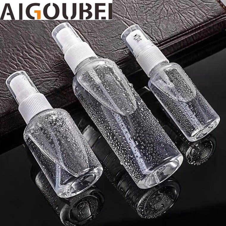 Bình Nhựa Trong Suốt 30ml Đựng Dầu Gội Sữa Tắm Tiện Dụng