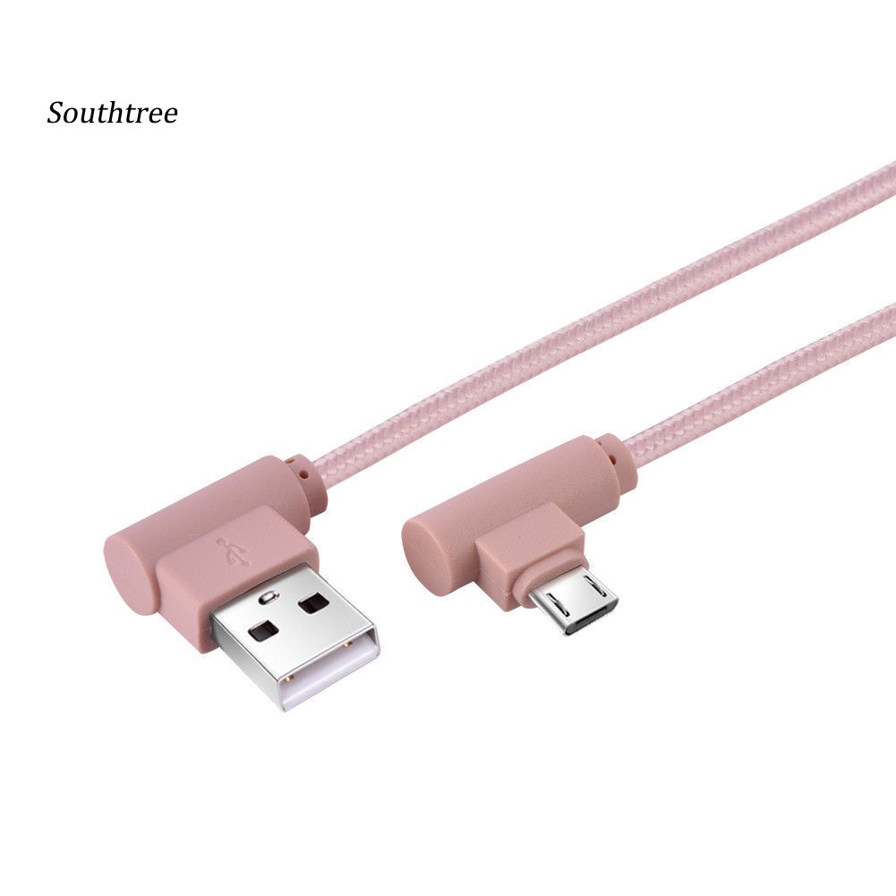 Dây Cáp Sạc Micro Usb 1m Thiết Kế Góc 90 Độ Chuyên Dụng