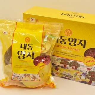 Nấm Linh Chi Daedong Hàn Quốc Hộp 500g và 1 kg Chính Hãng