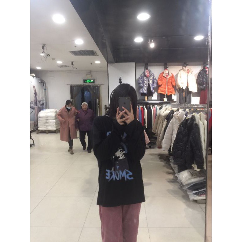 (Order) Áo thun dài tay 🍀 FREESHIP 🍓 áo thun form rộng BADED SMOKE ulzzang unisex 🔥 !
