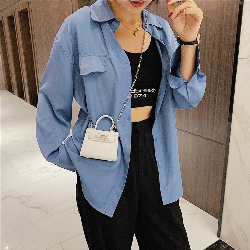 Túi đeo chéo mini nhựa silicon