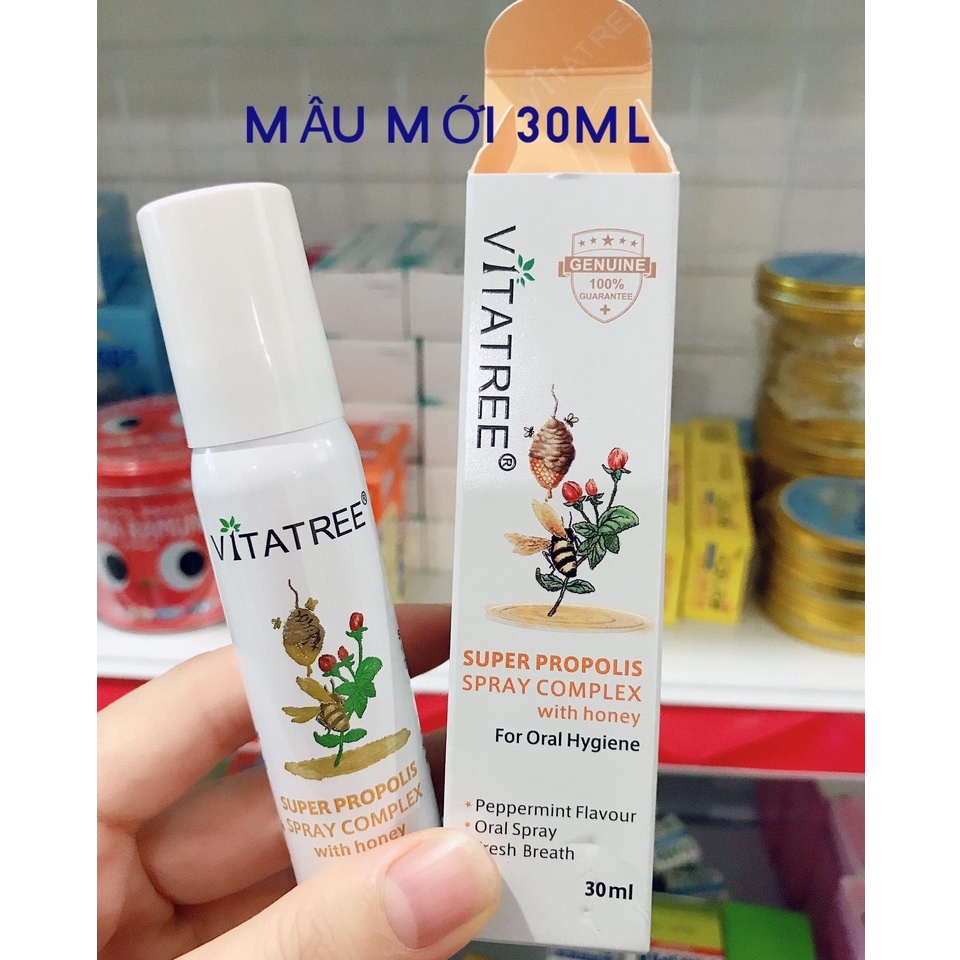 Xịt Keo Ong Vitatree 25ml