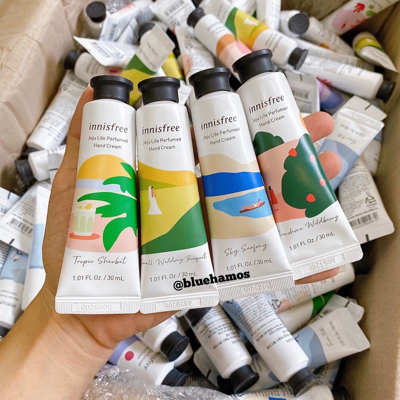 Kem dưỡng da tay Innisfree jeju life perfumed handcream