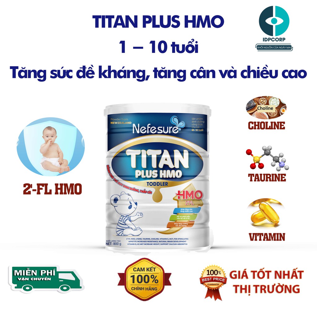 Sữa bột NEFESURE TITAN PLUS HMO