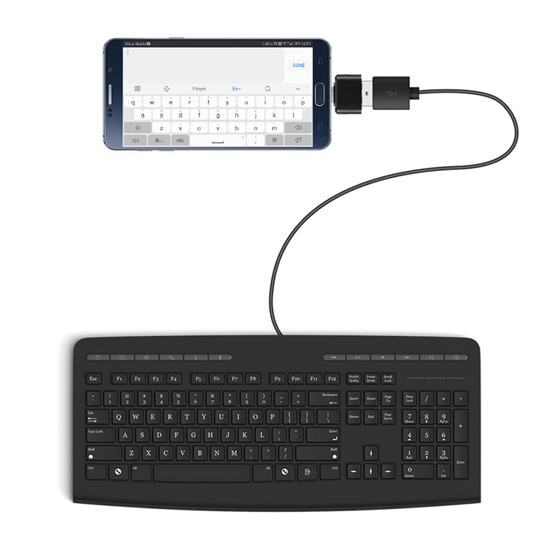 Set 2 đầu chuyển đổi Otg Usb Type C sang Usb 2.0