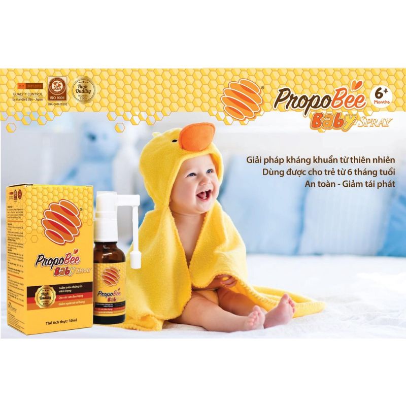 XỊT HỌNG KEO ONG XANH TRẺ EM VÀ NGƯờI LỚN Propo Bee Baby