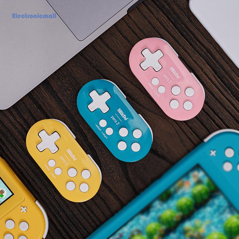 Tay Cầm Chơi Game Bluetooth Không Dây Mini 8BitDo ZERO 2 Cho NS Windows Android MacOS