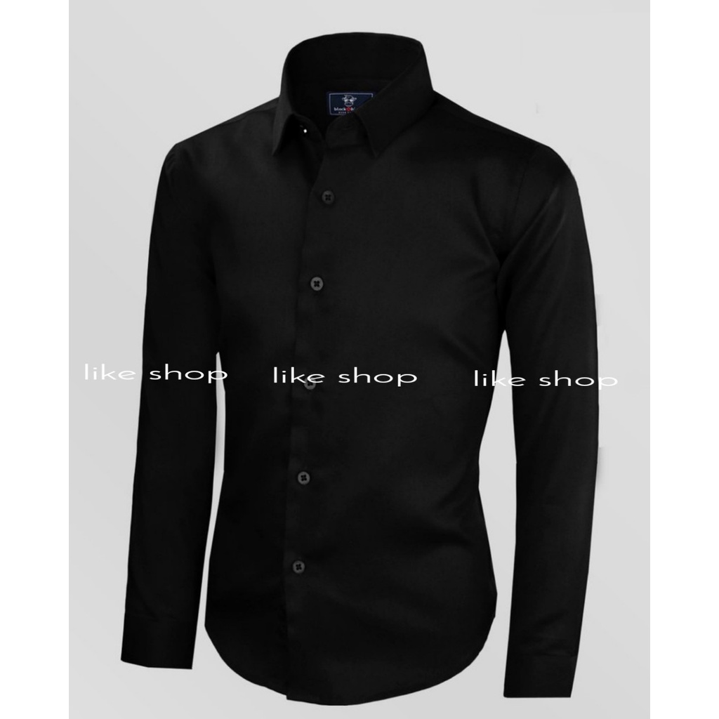 ÁO SƠ MI NAM TRƠN DÀI TAY THỜI TRANG HÀN QUỐC CAO CẤP | BigBuy360 - bigbuy360.vn