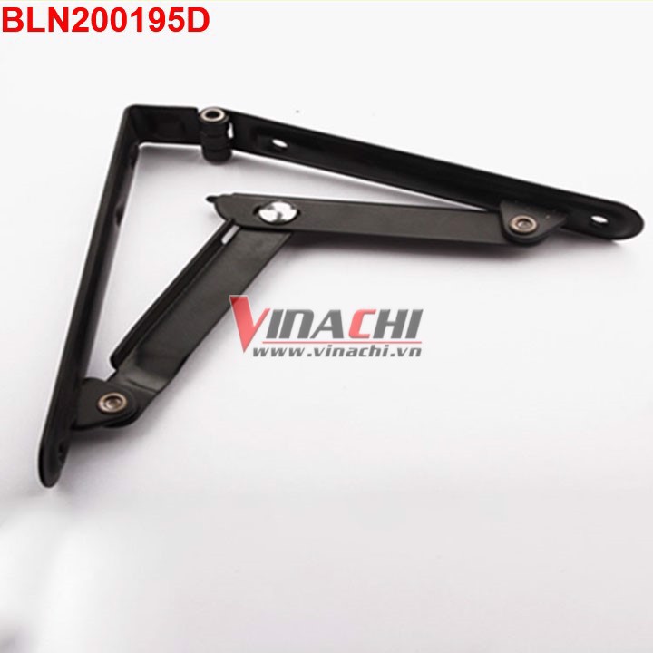 Bản Lề Gập Giá Gập Kích Thước 200x195mm, Bản Lề Gập Làm Từ Sắt Có Sơn 2 Lớp, Hỗ Trợ Khung, Giá Đỡ Cho Mặt Ván, Mặt Bàn