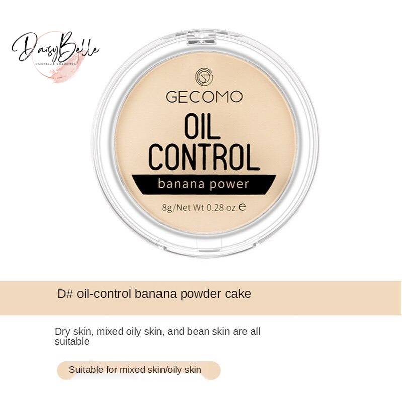 Phấn phủ dạng nén GECOMO OIL CONTROL BANANA POWER