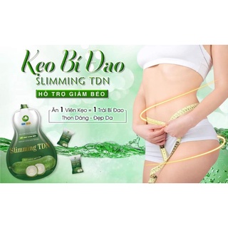 Kẹo Giảm cân bí đao Slimming TDN,đánh bay mỡ thừa, mỡ lâu năm ,đào thải mỡ nội tạng,mỡ đa tầng hiệu quả gói 5 viên