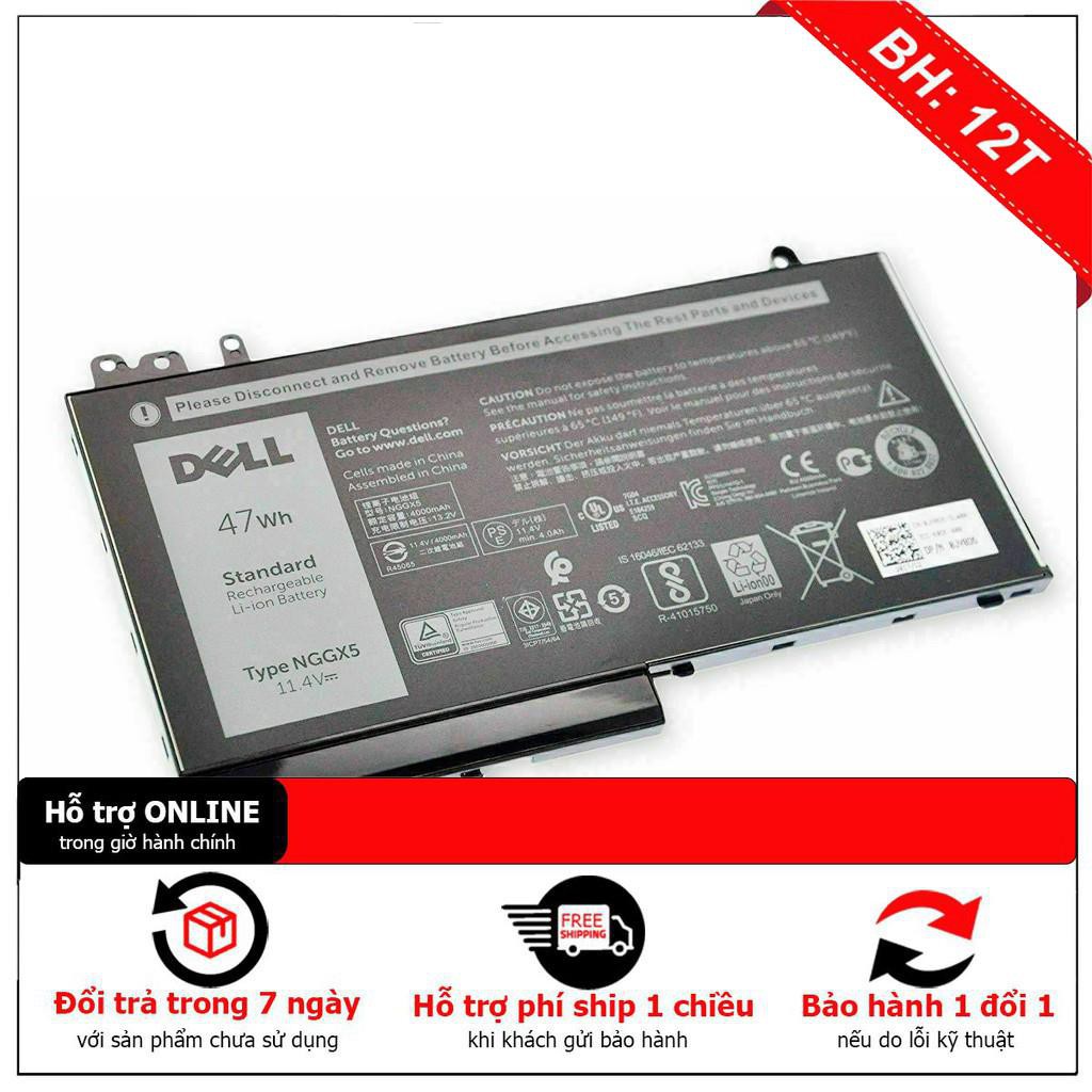 Pin laptop Dell Latitude E5570 E5250 E5270 E5470 JY8D6 954DF47Wh NGGX5  Hàng zin xịn - Original