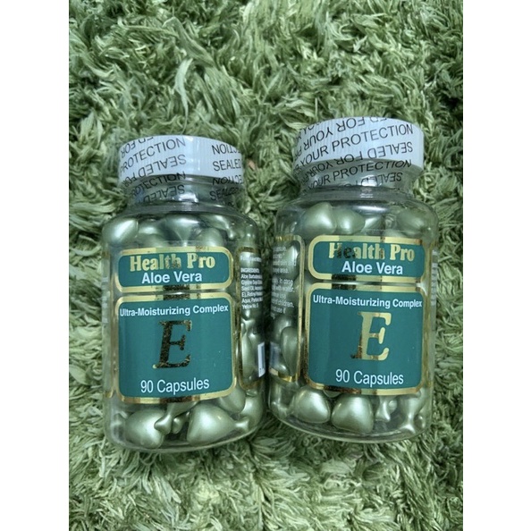 🌸🌼 🐝Viên thoa dưỡng da Vitamin E HEALTH PRO Royal Jelly, Aloe Vera & Avocado 90 viên  🌺🐝