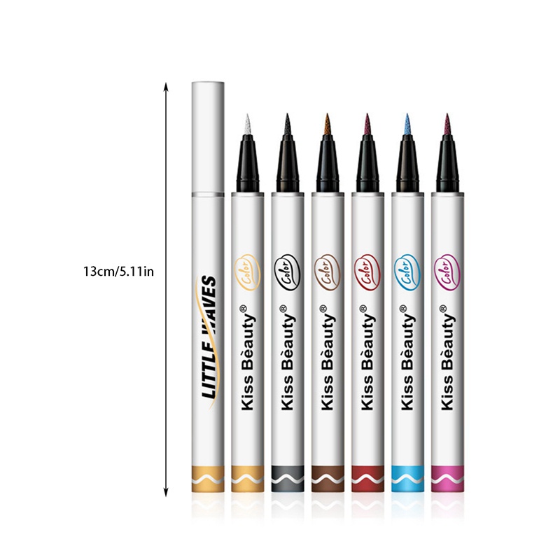 Bút kẻ mắt dạng lỏng nhiều màu sắc nhanh khô chống thấm nước | BigBuy360 - bigbuy360.vn