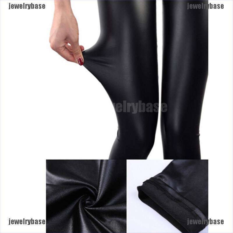 Quần legging giả da thời trang cá tính độc đáo