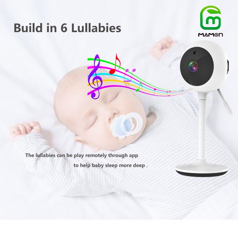 Camera giám sát em bé 2 chiều 1080p kết nối wifi hỗ trợ nhìn ban đêm