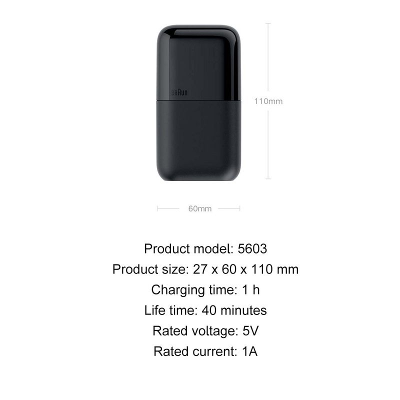 Máy cạo râu cầm tay Xiaomi Mijia BRAUN 2020 mới