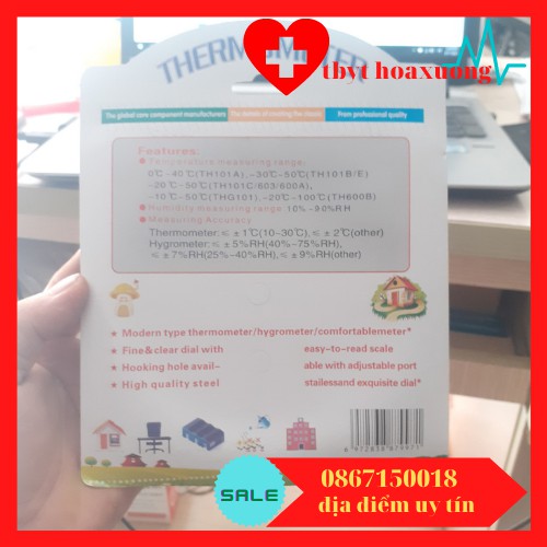 Nhiệt ẩm kế đo nhiệt độ và độ ẩm TH101