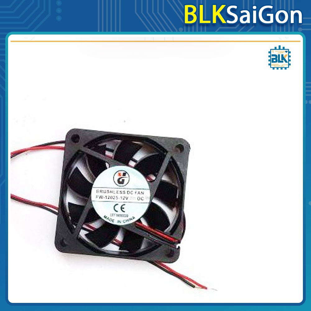 Quạt Tản Nhiệt 12V 8x8CM