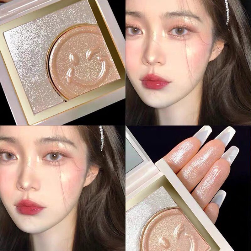 Phấn nhũ bắt sáng mặt cười MAFFICK Inverted Glamour Highlight Powder xinh xắn trendy lâu trôi MAFI24 | BigBuy360 - bigbuy360.vn