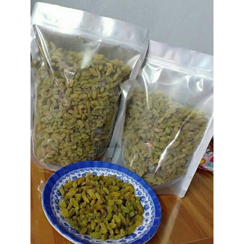 500g nho xanh khô