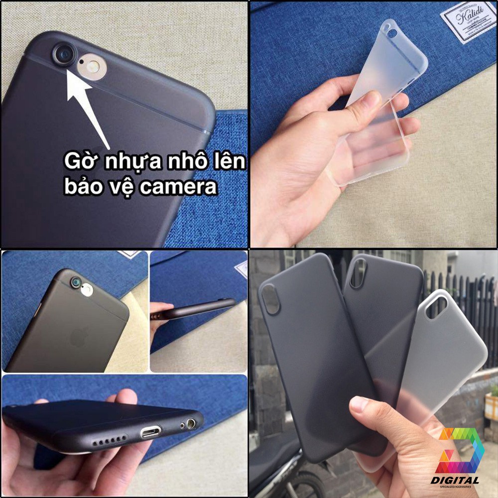 Ốp Lưng iPhone Trong Nhám UniBody Siêu Mỏng 0.2mm | BigBuy360 - bigbuy360.vn