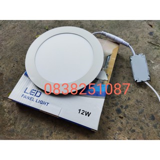 Đèn Led Panel Âm Trần Siêu Mỏng 12w Ánh Sáng Trắng/Ánh Sáng Vàng