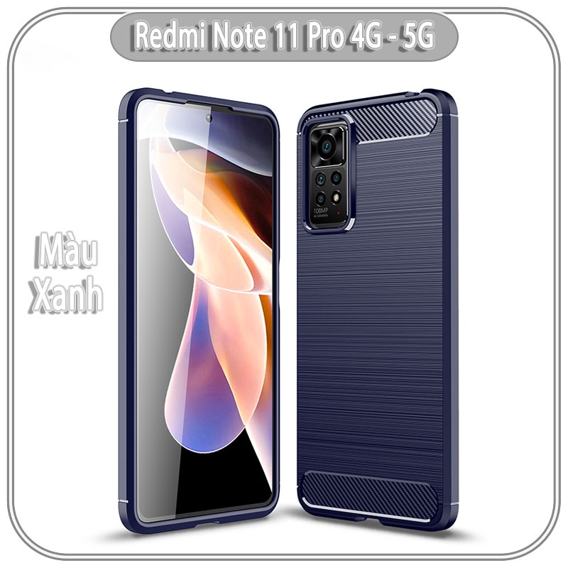 Ốp lưng Xiaomi Redmi Note 11 Pro 4G - 5G - Note 12 pro 4G vân phay xước, hạn chế bám vân tay, 4 góc chống sốc
