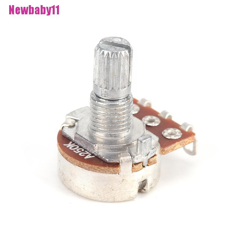 Bộ 3 Chiết Áp Âm Thanh / Nút Chỉnh Tông Đàn Guitar A250k Chuyên Dụng Tiện Lợi