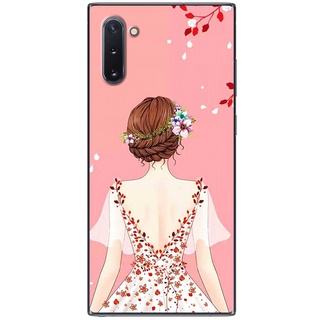 Ốp lưng samsung note 10, note 10 plus, note 10 lite in hình cô gái áo hồng