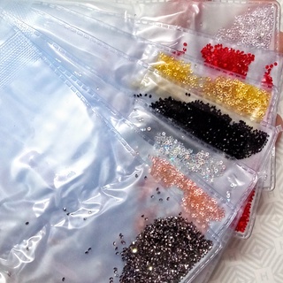 ĐÁ RẮC NAIL - ĐÁ  KIM CƯƠNG 1mm - 1.2MM- TRANG TRÍ NAIL