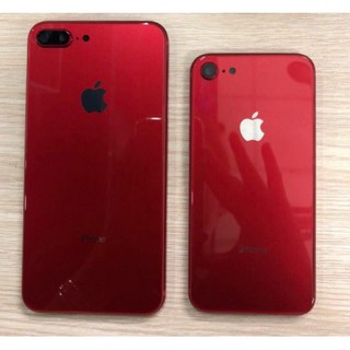 Vỏ độ iphone 7 7plus lên 8 8plus đỏ Red