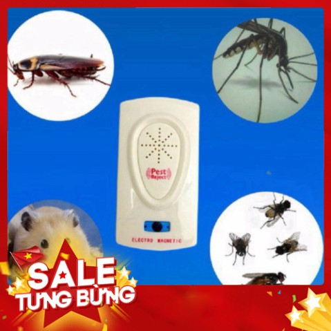 [FREE SHIP] 💥[GIÁ RẺ VÔ ĐỊCH]💥Máy đuổi côn trùng sóng từ trường Pest Reject thông minh Thế Hệ Mới 💥SIÊU HOT💥