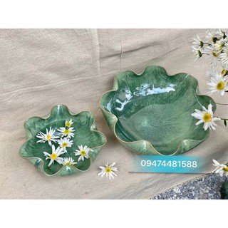 Bát thả hoa men hoả biến