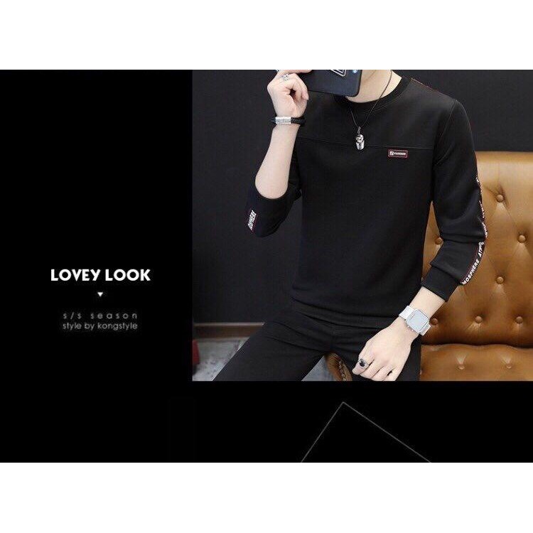 Áo thun nam tay dài phong cách hàn quốc | BigBuy360 - bigbuy360.vn