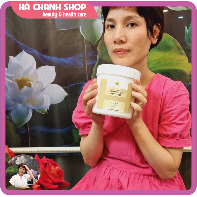 Kem Massage Mặt APA Nature - Aromatherapy Massage Cream Mát Xa Mặt Chiết Xuất Lô Hội Cấp Ẩm Dưỡng Da Size Lớn 1000gr