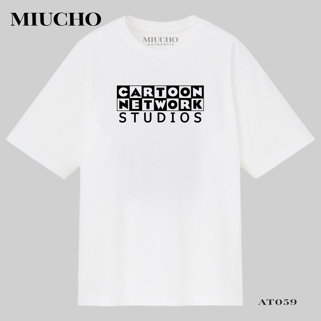 Áo phông nữ form rộng tay lỡ unisex đẹp, áo thun nữ form rộng tay lỡ unisex cotton hàn quốc AT059 Miucho basic tee