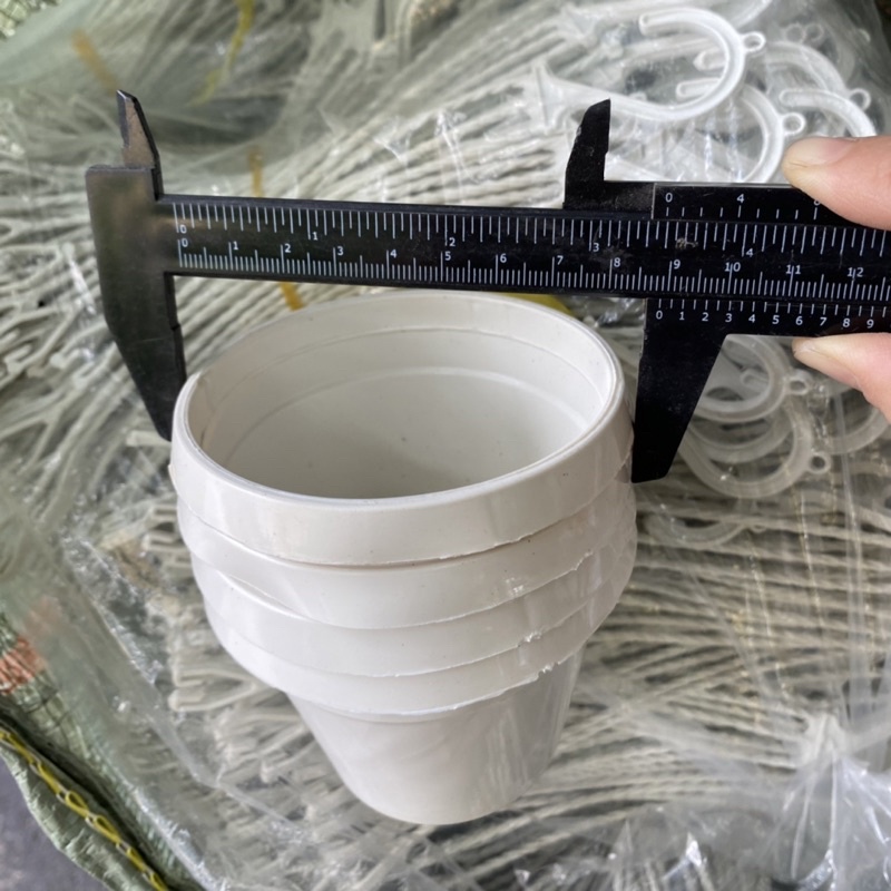 chậu treo mini kèm móc treo