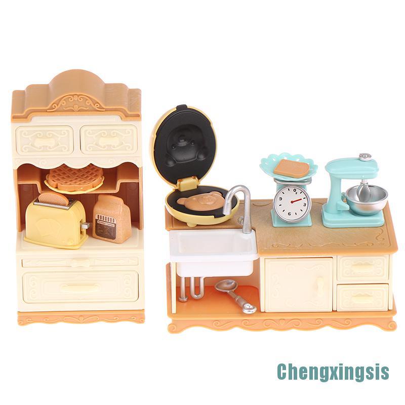 Bộ Mô Hình Bánh Kem Mini Độc Đáo Dùng Trang Trí Nhà Búp Bê